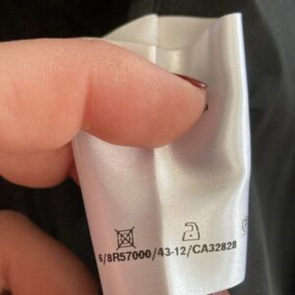 Cinzia Rocca Due Witchy Chic Whimsigoth Tired Ruffled Short Rain Coat Size 2 - Picture 9 of 12